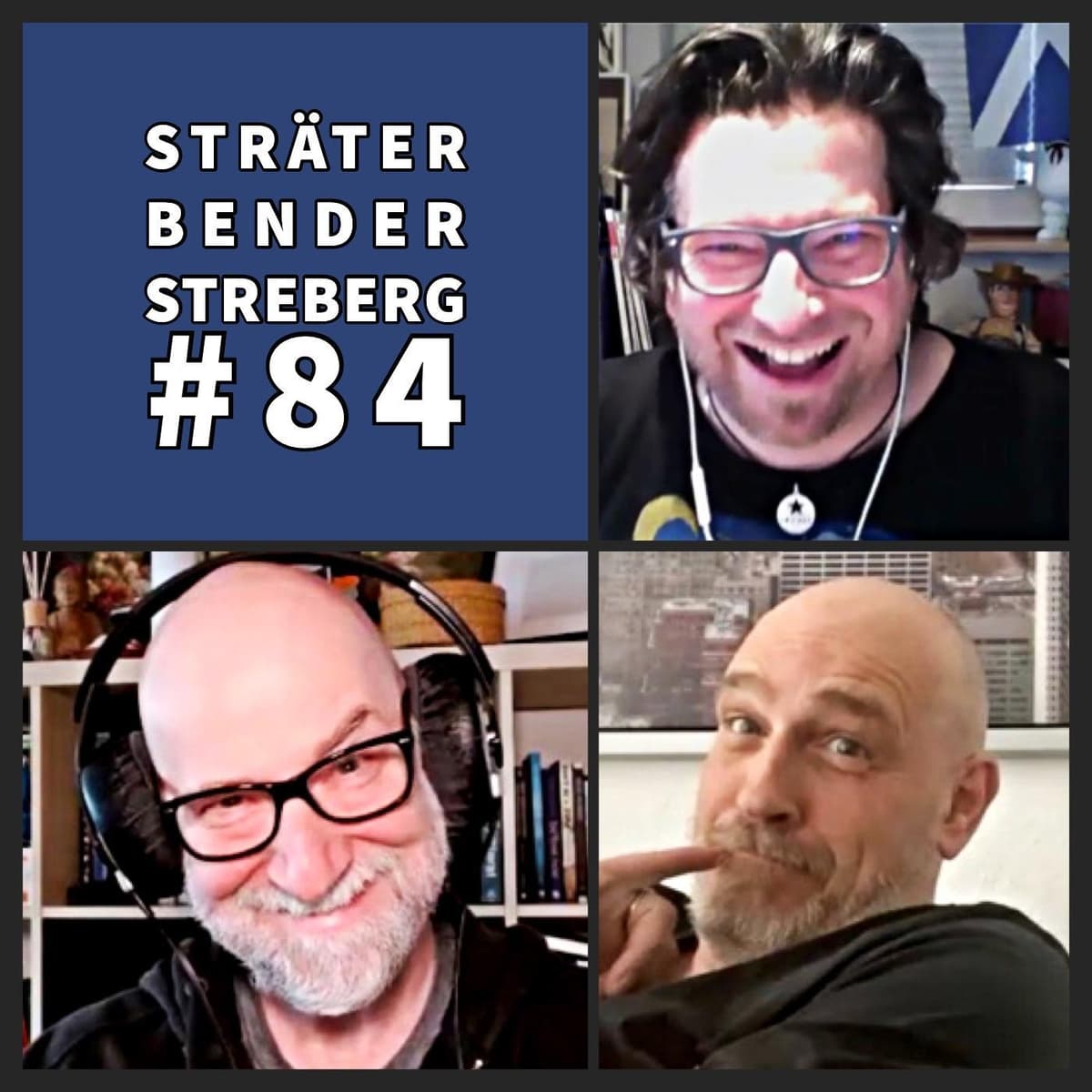 Cover STRÄTER & STREBERG - Der Podcast