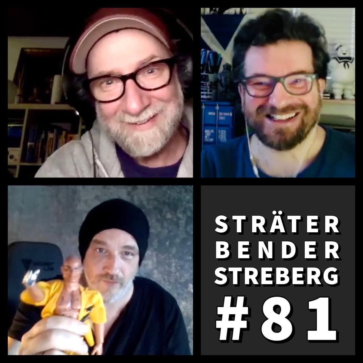 Cover STRÄTER & STREBERG - Der Podcast