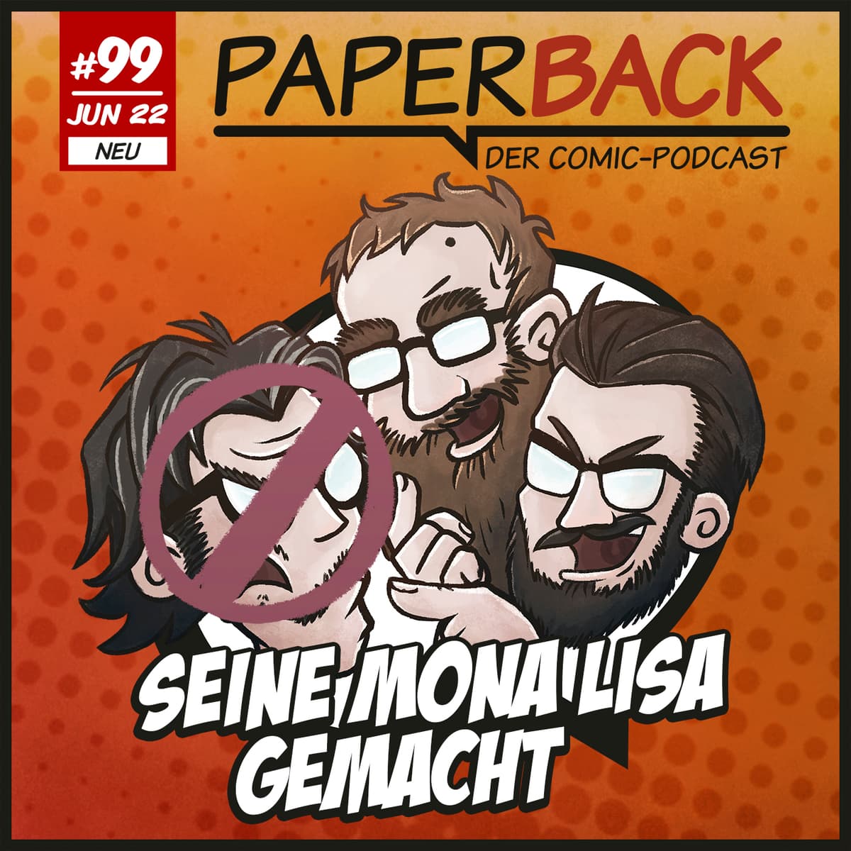 Cover Paperback - Der Comic-Podcast