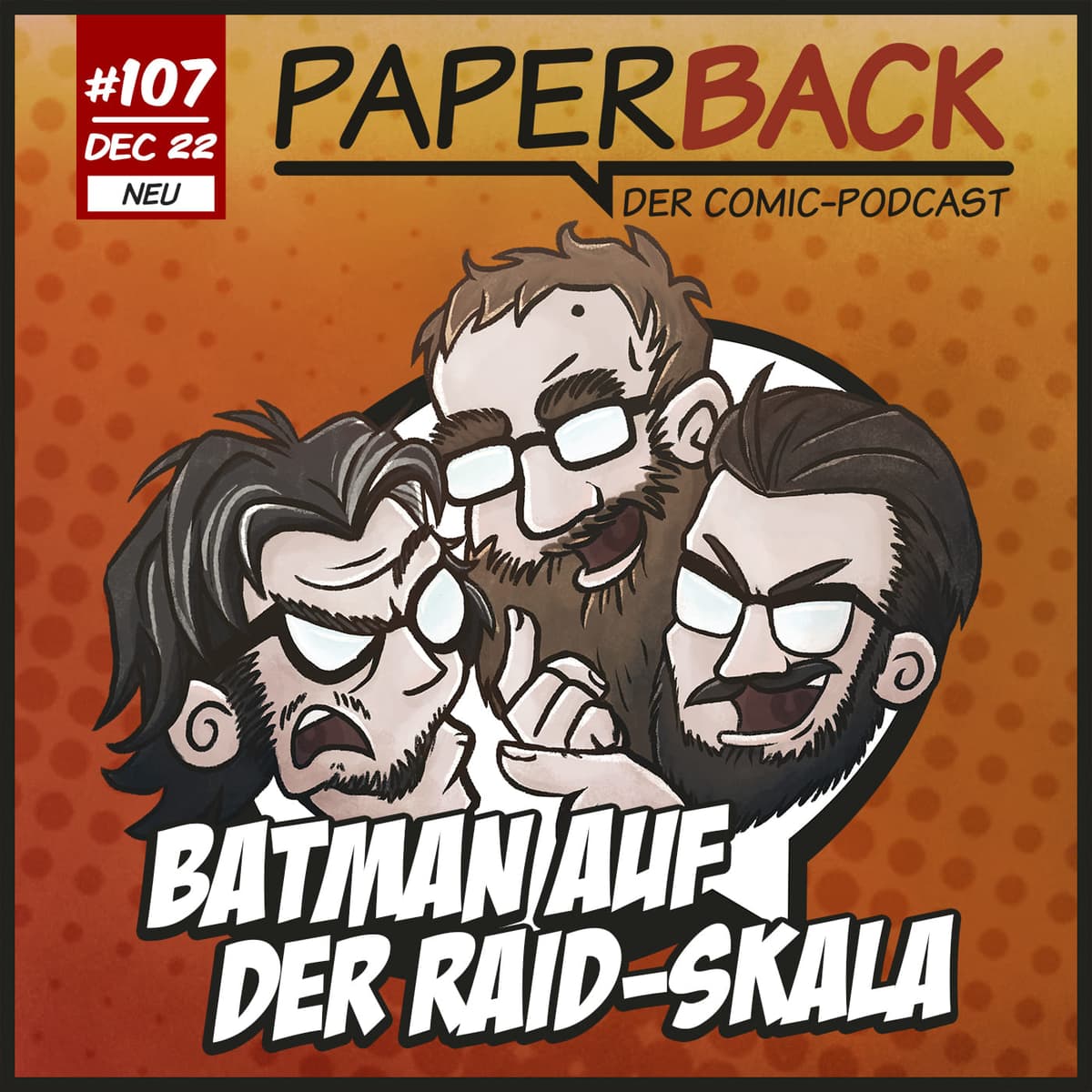 Cover Paperback - Der Comic-Podcast