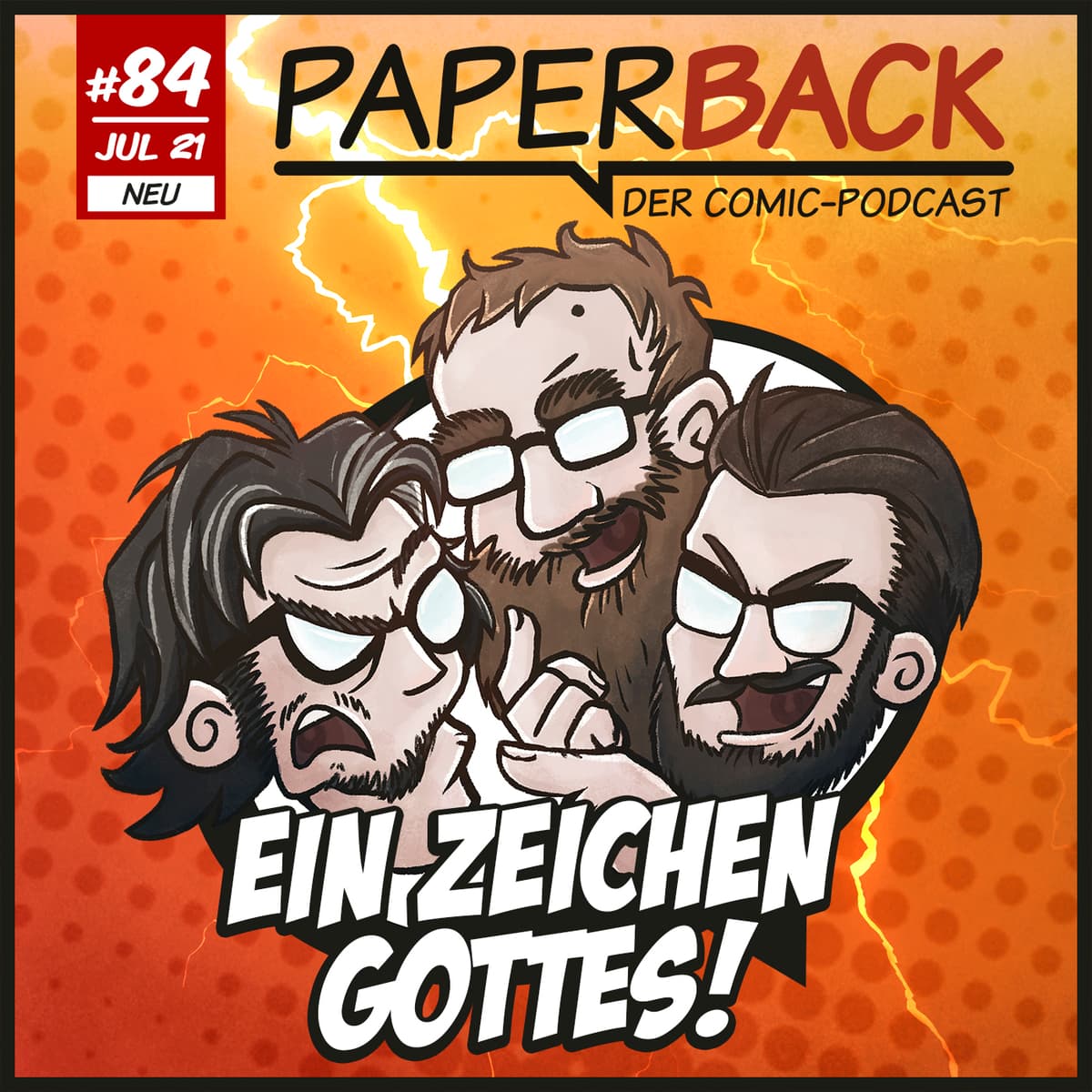 Cover Paperback - Der Comic-Podcast