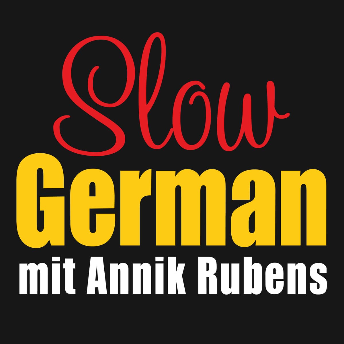 Cover Slow German
