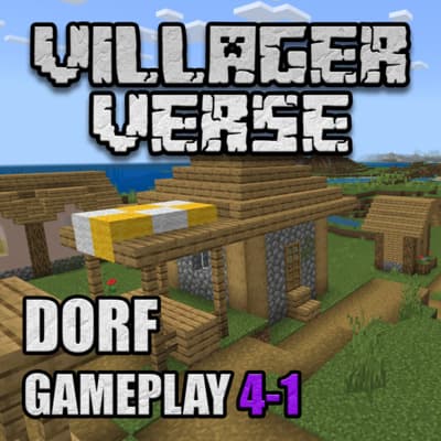 Cover VillagerVerse | Minecraft Podcast