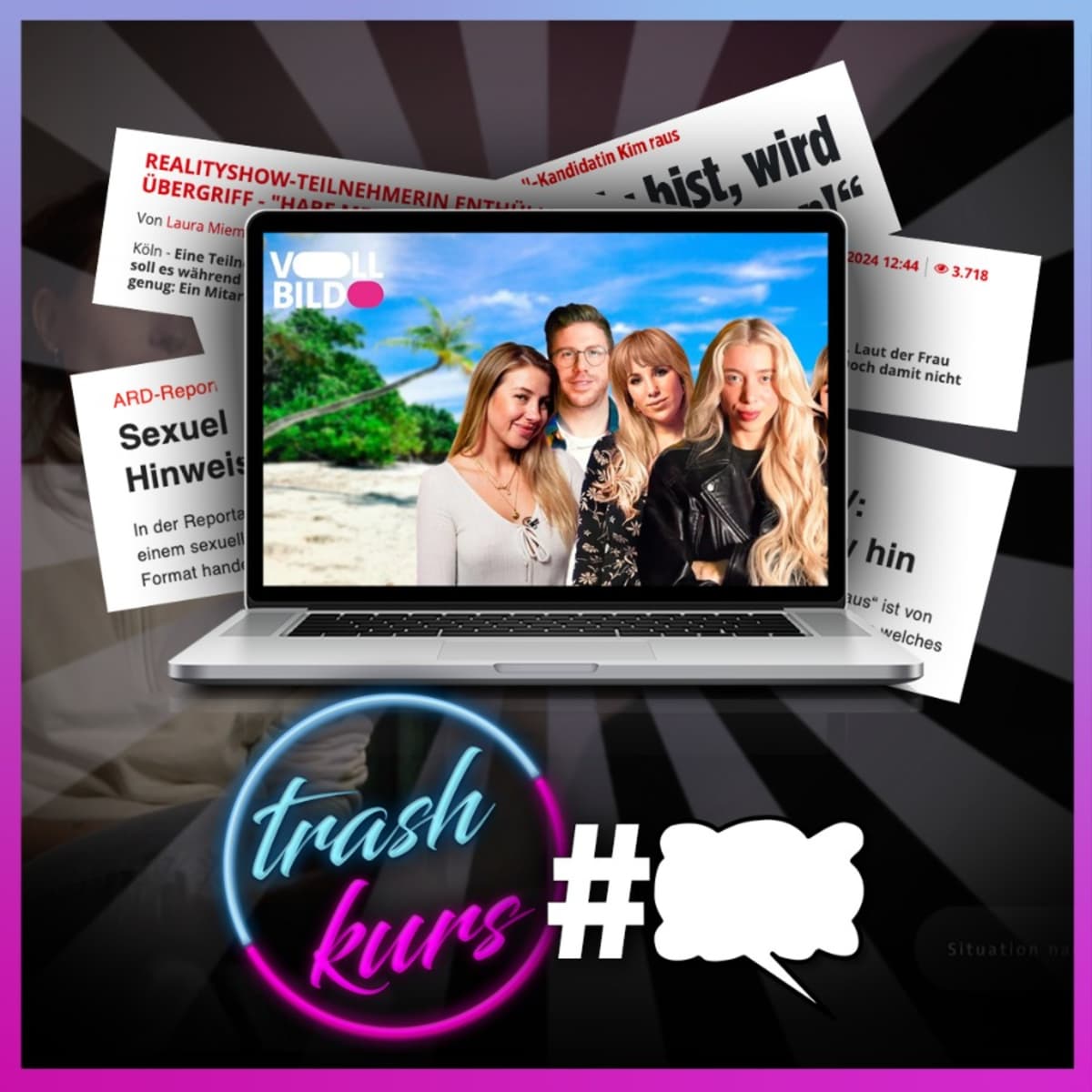 Cover trashkurs – Der Reality-TV-Podcast