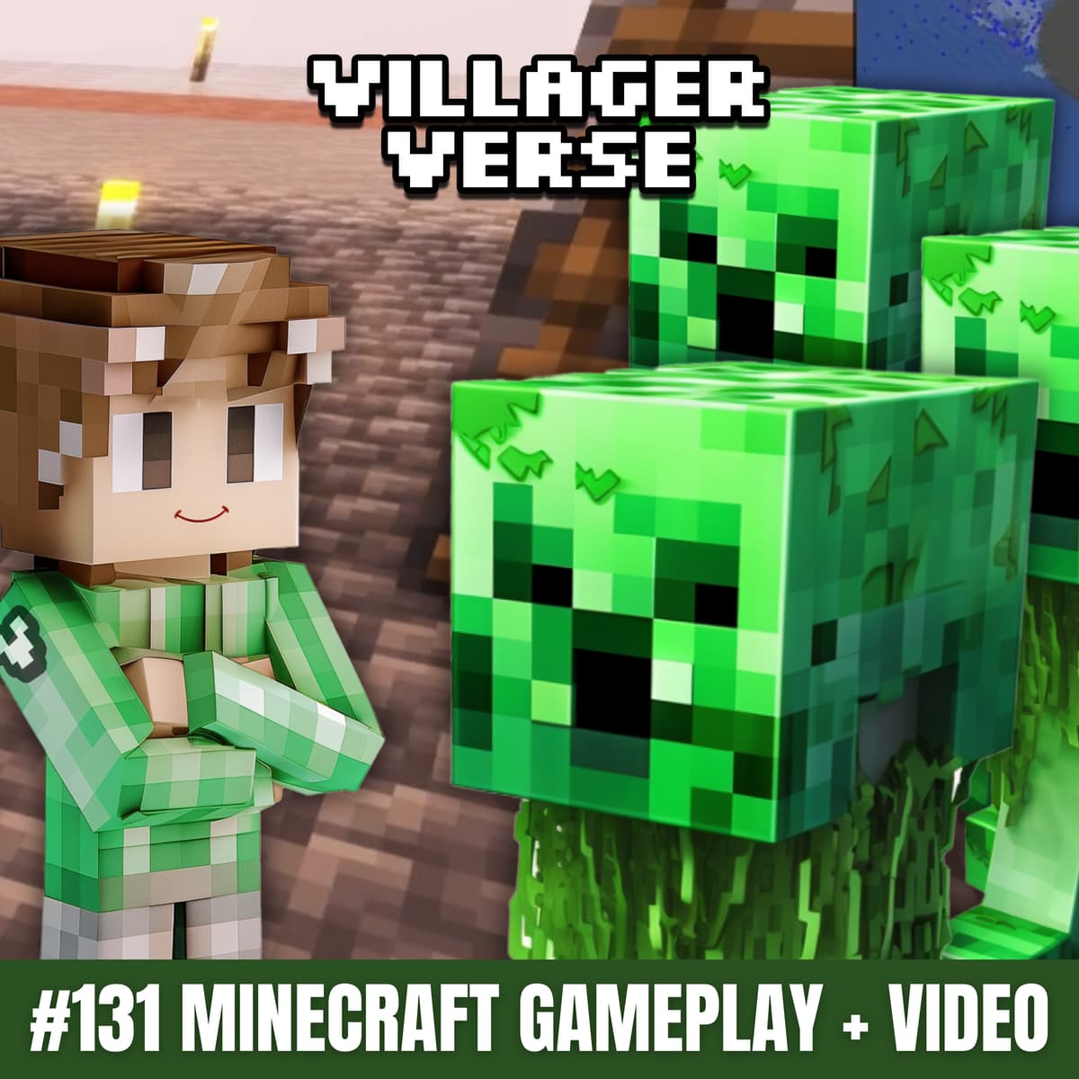 Cover VillagerVerse | Minecraft Podcast