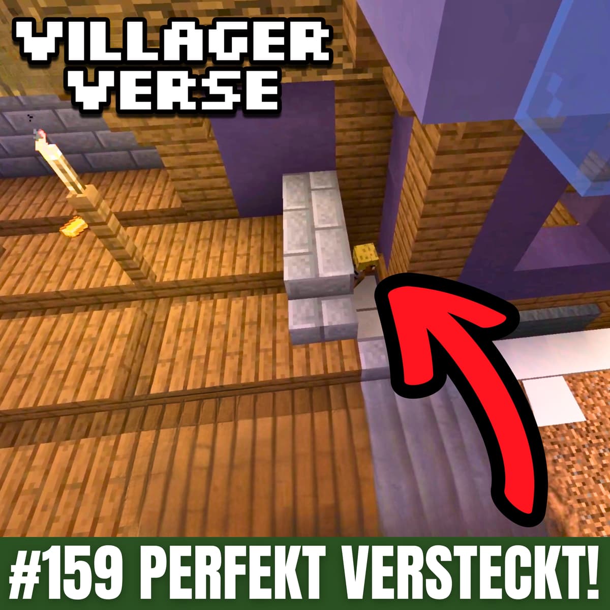 Cover VillagerVerse | Minecraft Podcast
