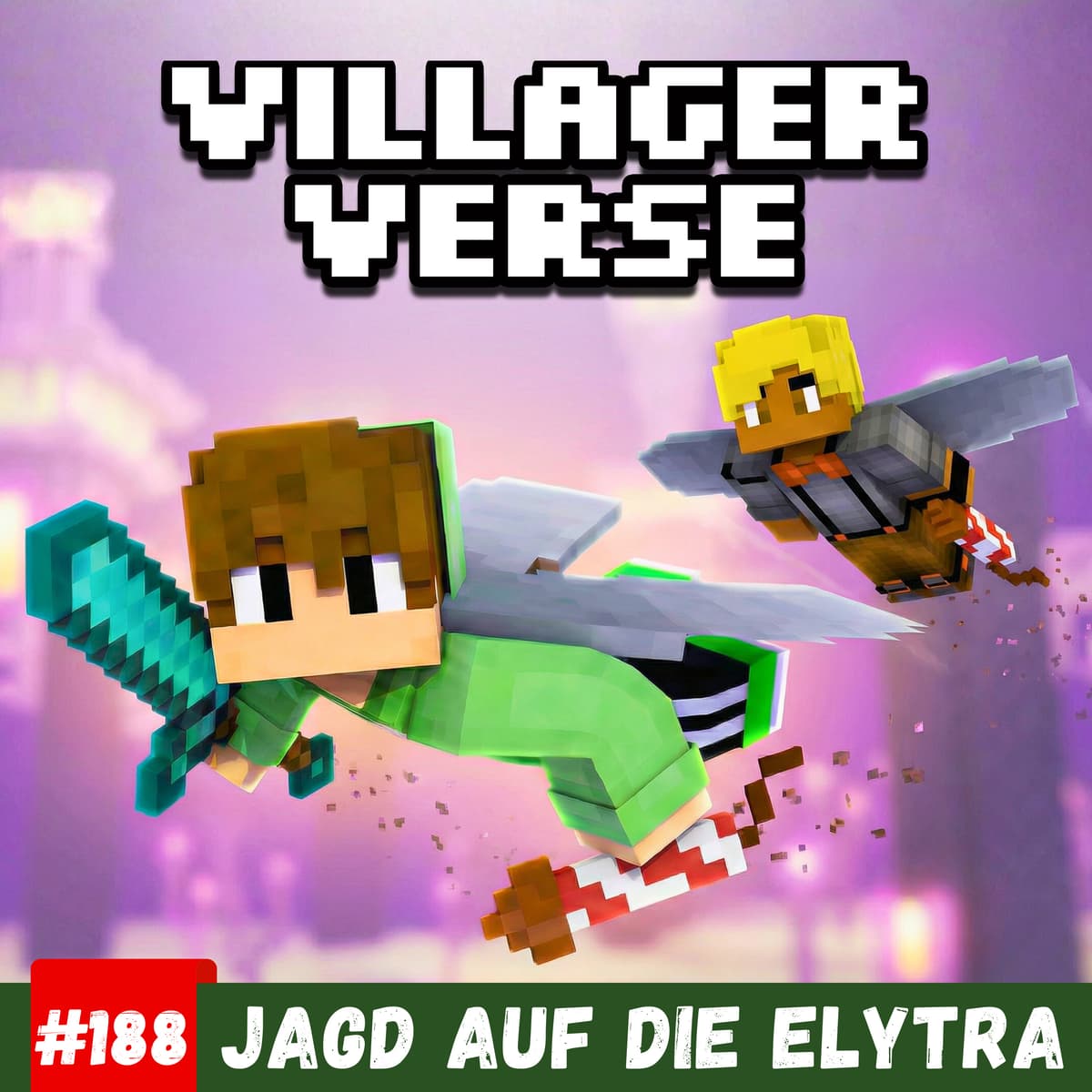 Cover VillagerVerse | Minecraft Podcast