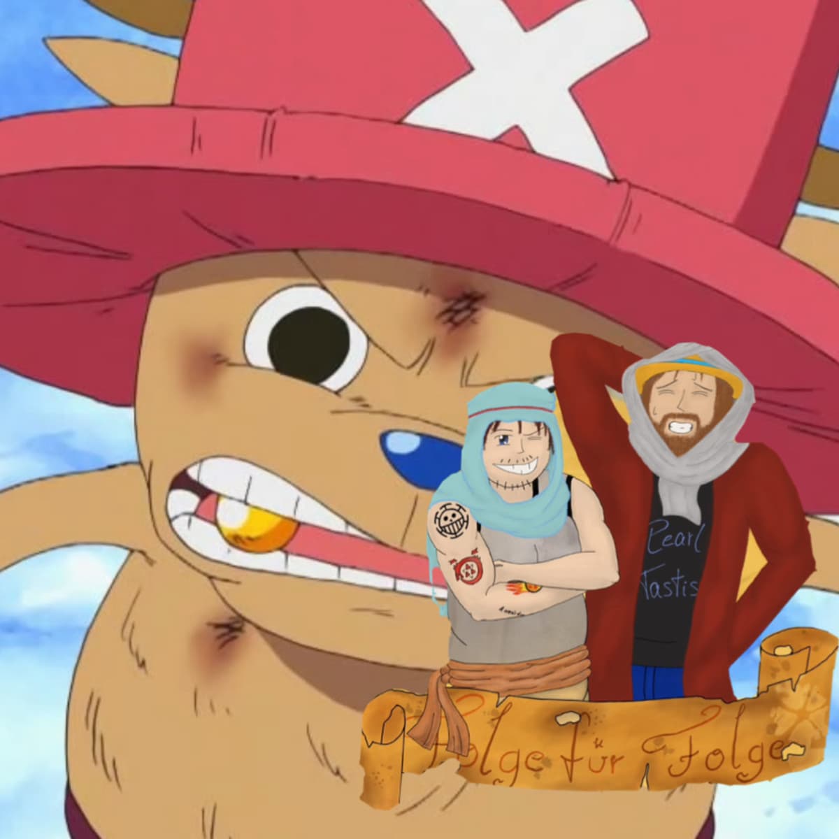 Cover One Piece Folge für Folge Podcast