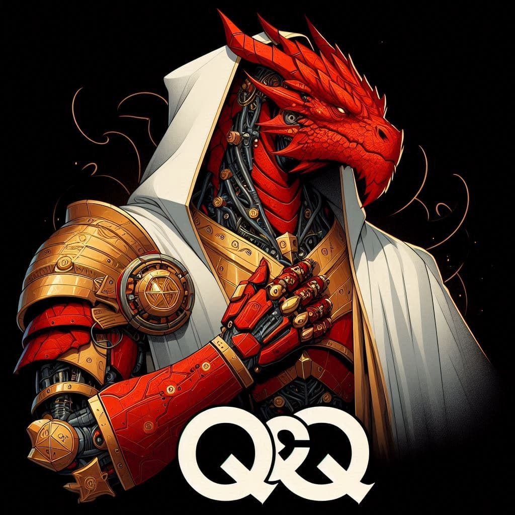 Cover Questen & Quatschen - DnD Actual Play Pen and Paper