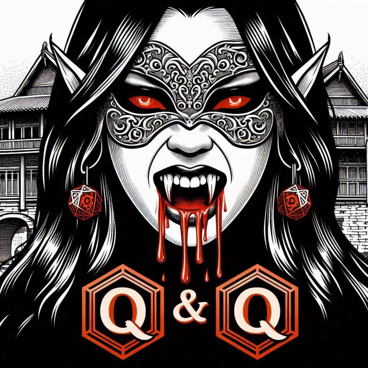 Cover Questen & Quatschen - DnD Actual Play Pen and Paper