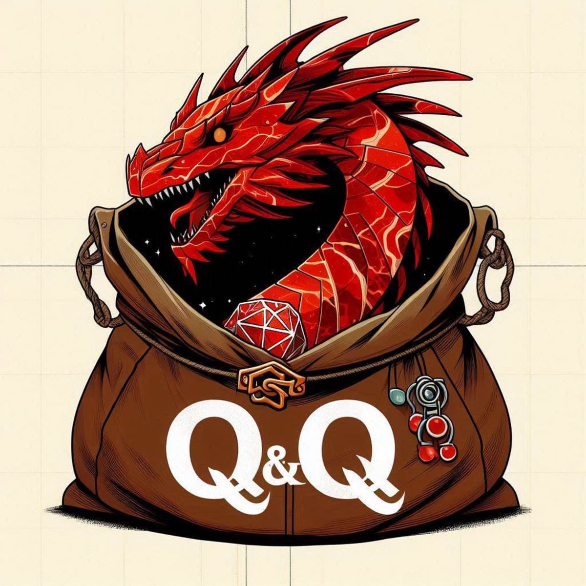 Cover Questen & Quatschen - DnD Actual Play Pen and Paper