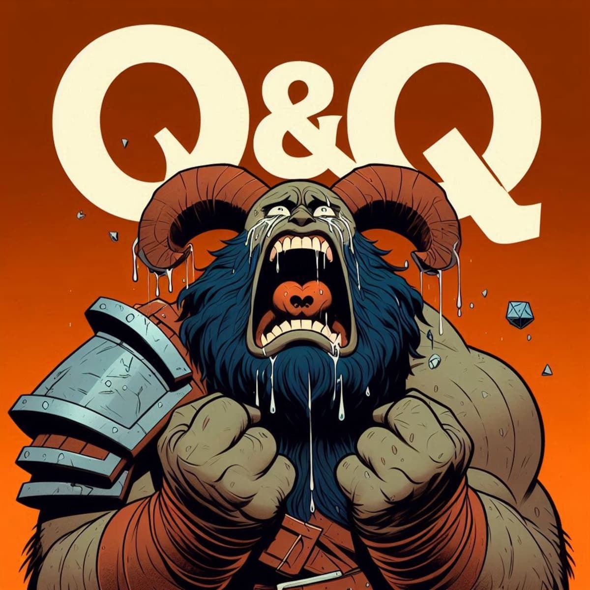 Cover Questen & Quatschen - DnD Actual Play Pen and Paper