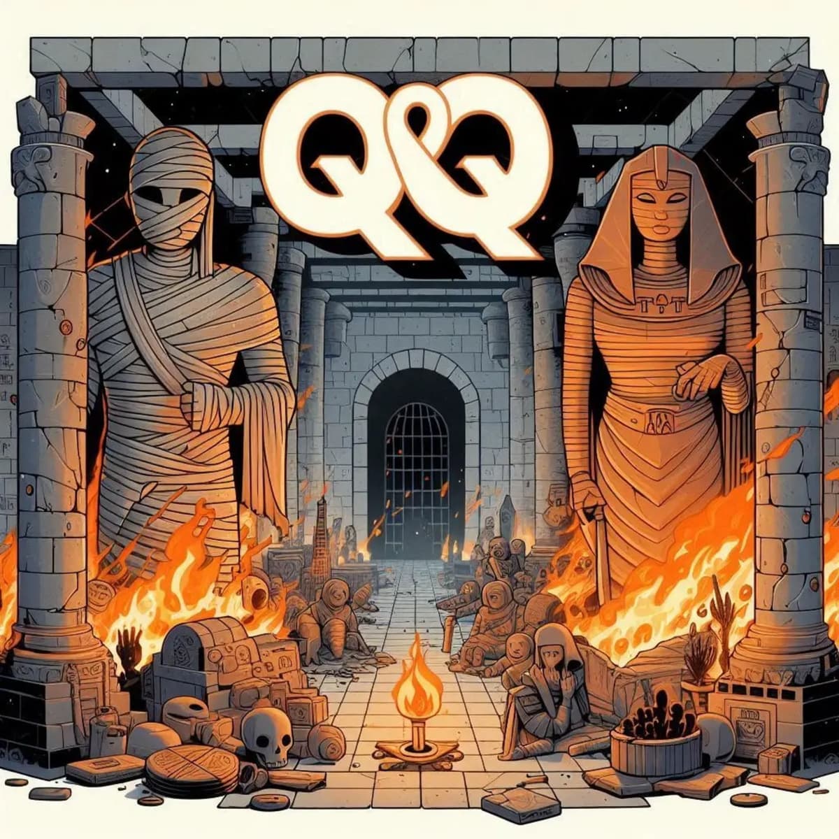 Cover Questen & Quatschen - DnD Actual Play Pen and Paper