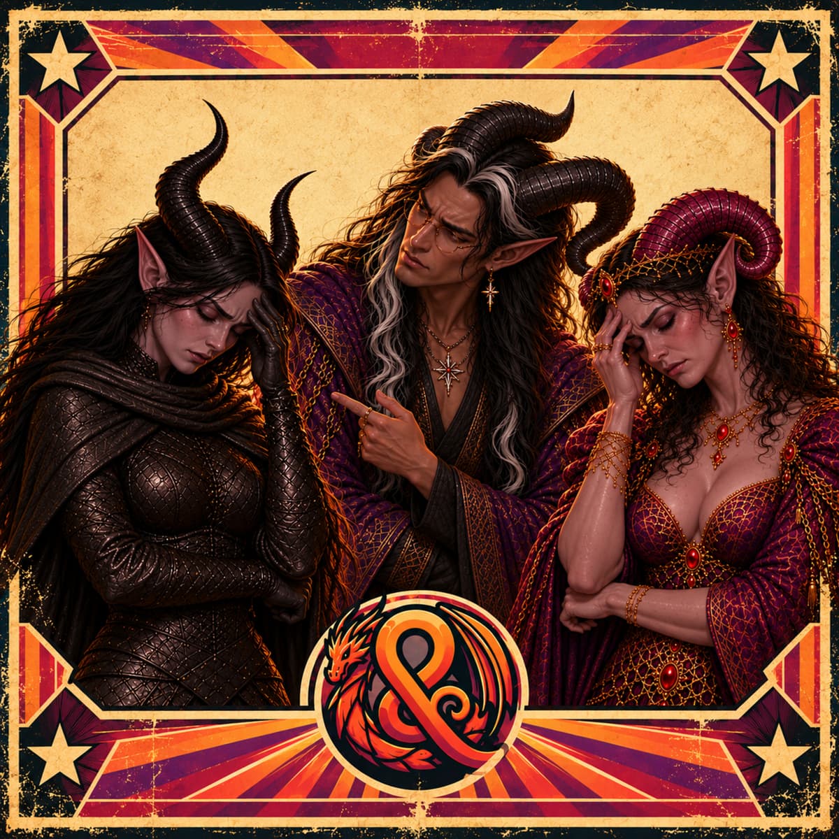 Cover Questen & Quatschen - DnD Actual Play Pen and Paper