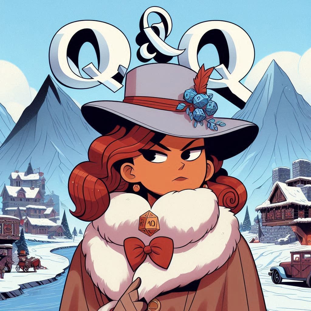 Cover Questen & Quatschen - DnD Actual Play Pen and Paper