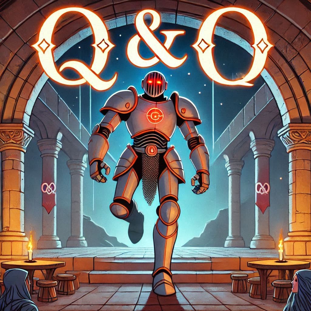 Cover Questen & Quatschen - DnD Actual Play Pen and Paper