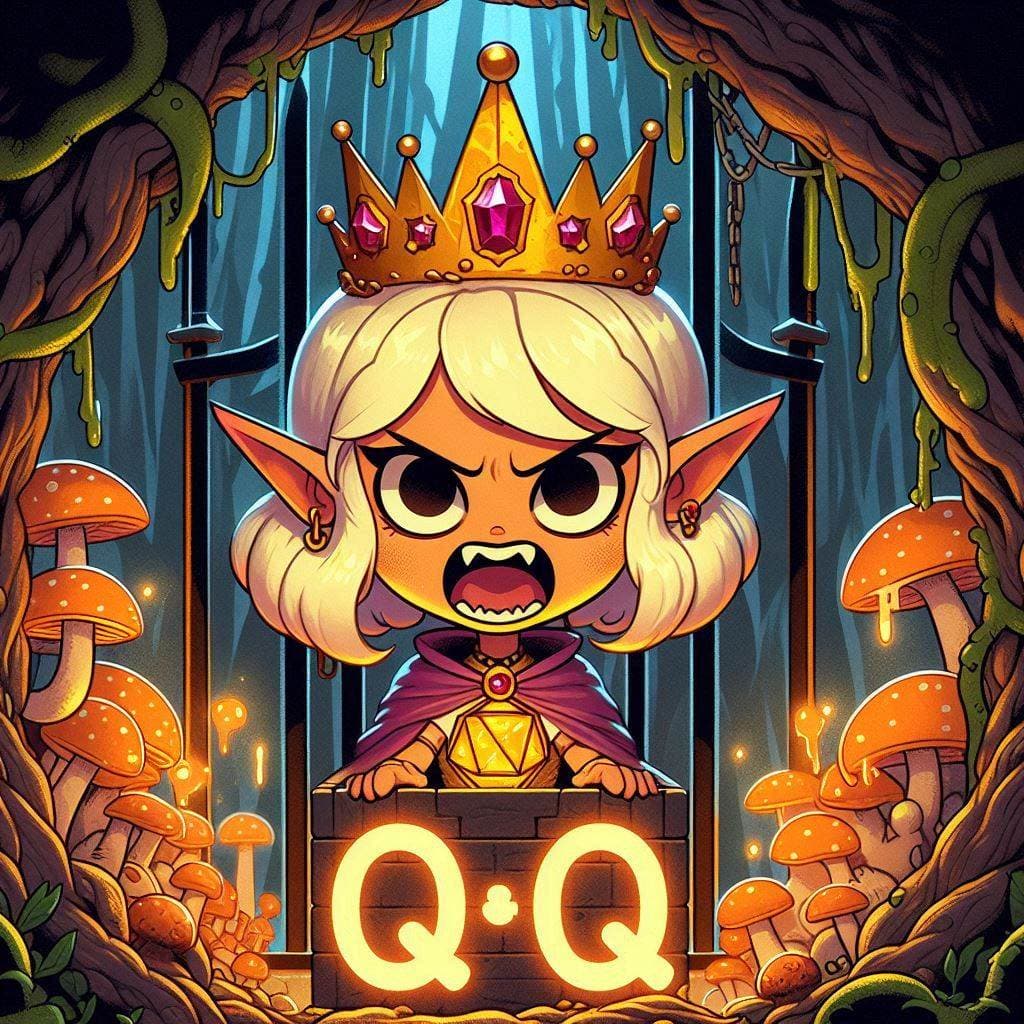 Cover Questen & Quatschen - DnD Actual Play Pen and Paper
