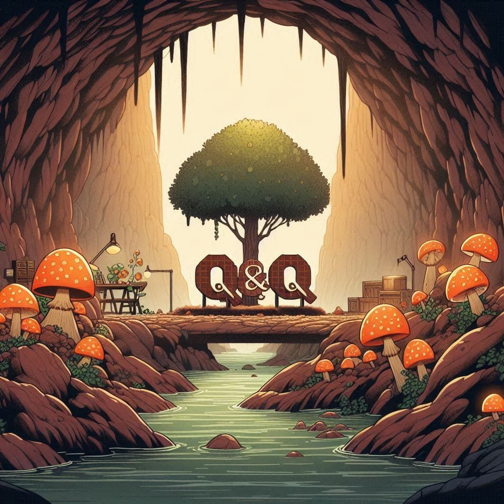 Cover Questen & Quatschen - DnD Actual Play Pen and Paper