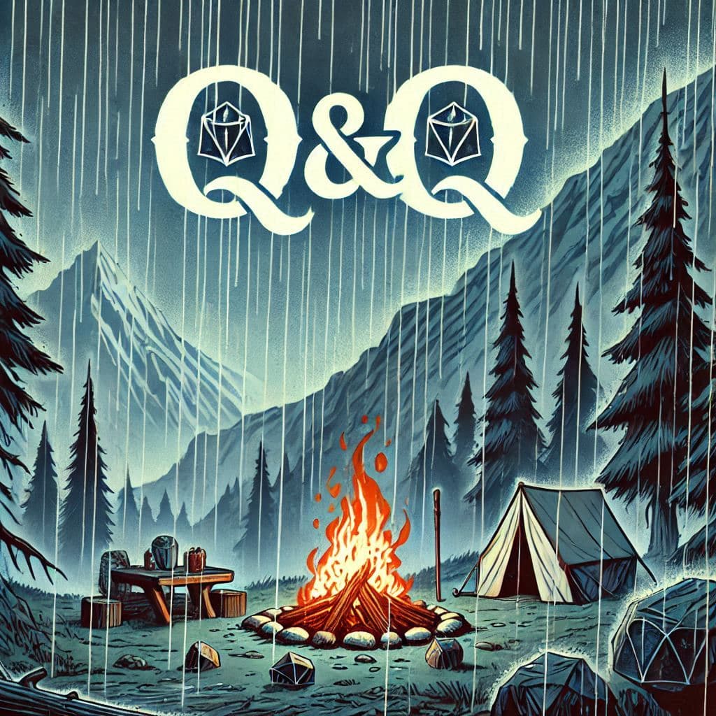 Cover Questen & Quatschen - DnD Actual Play Pen and Paper