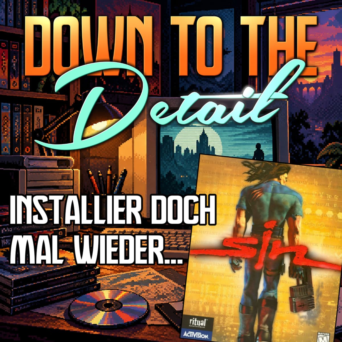 Cover Down to the Detail Podcast