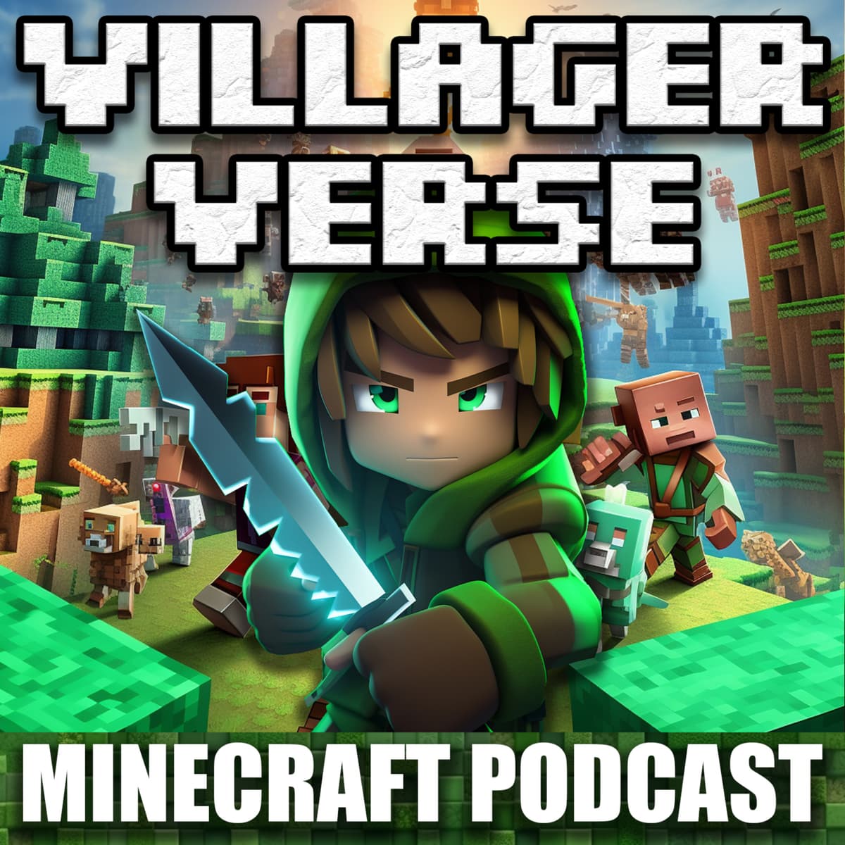 Cover von VillagerVerse | Minecraft Podcast