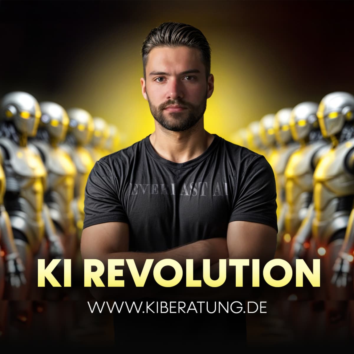 Cover KI REVOLUTION - Der Business Podcast von Everlast AI | Künstliche Intelligenz | Zukunft | Automation