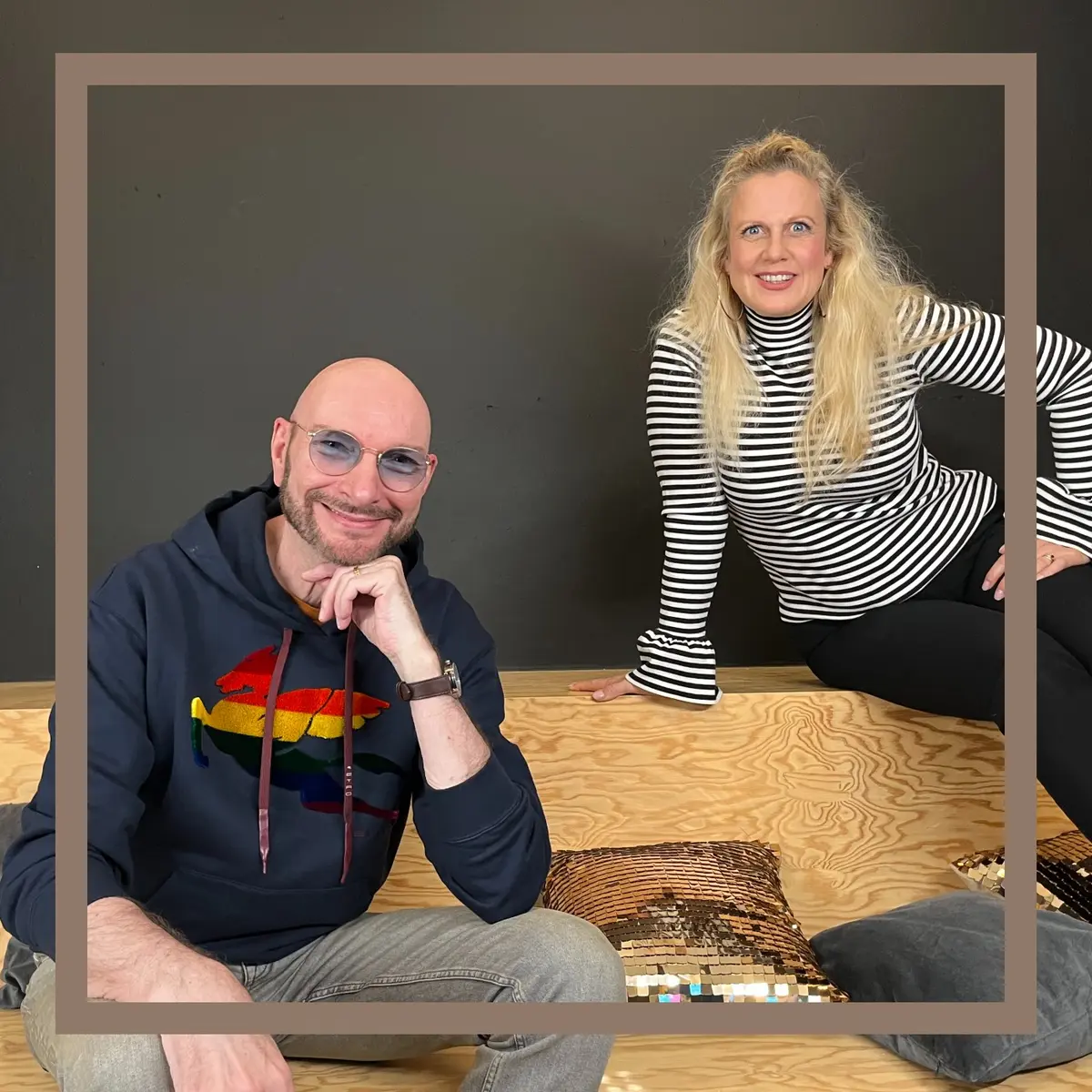 Cover Mit den Waffeln einer Frau