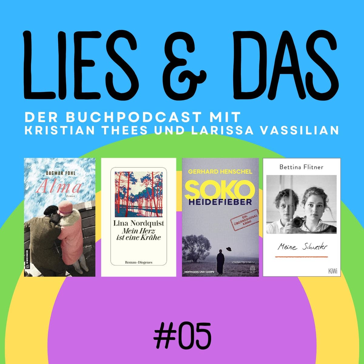 Cover Lies und das - der Podcast für alle, die gerne Bücher lesen