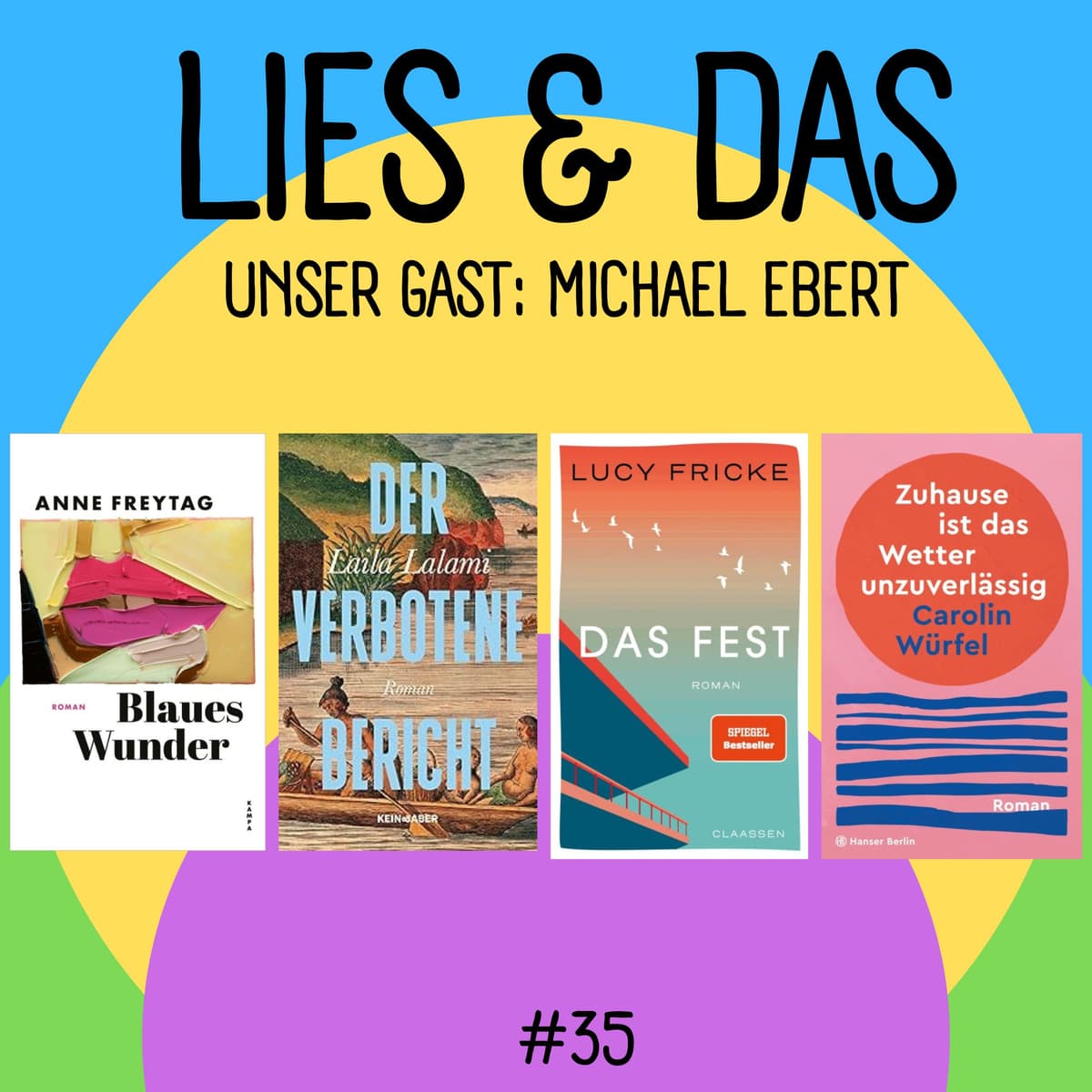 Cover Lies und das - der Podcast für alle, die gerne Bücher lesen