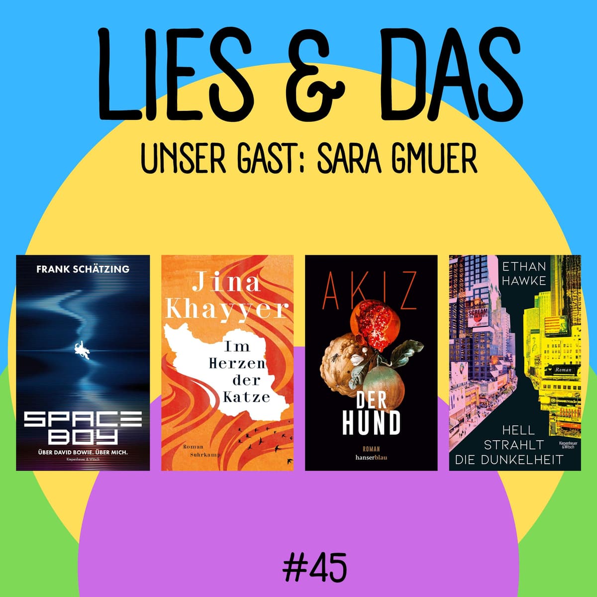 Cover Lies und das - der Podcast für alle, die gerne Bücher lesen